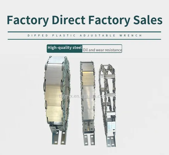 Factory Hot-Saling Popular Product Steel Cable Drag Chain with Good Price