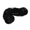 Zipper Flexible Rubber Sleeve Black High Temperature Resistant Corrugated Hose Bellows Cover