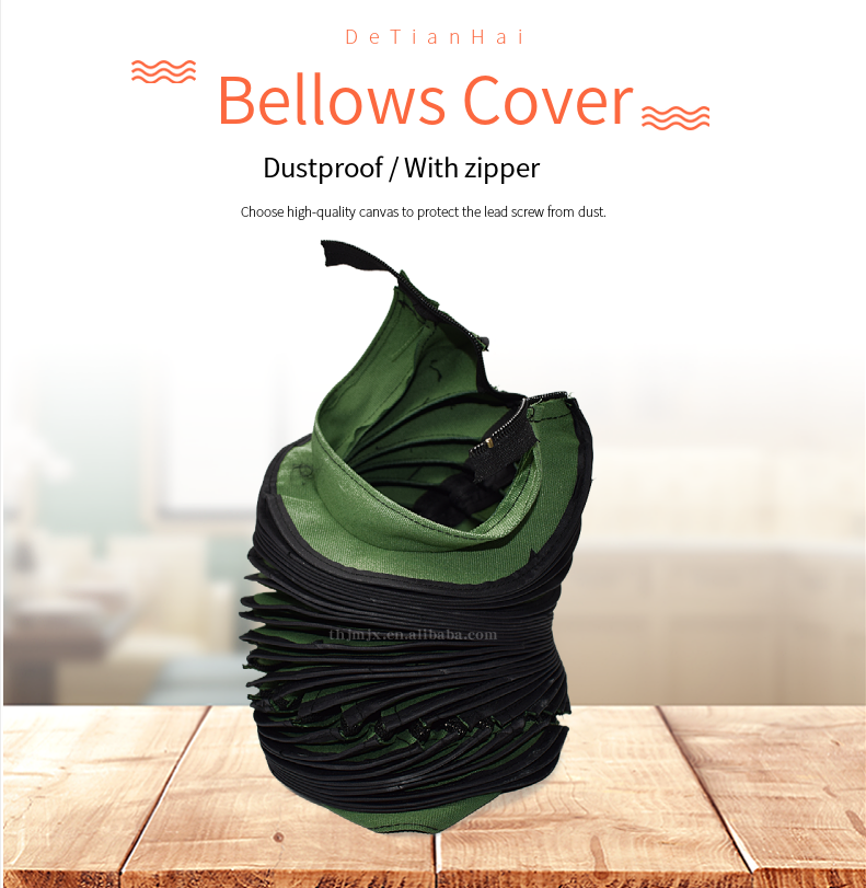 Motor Flexible Hose Coupling Zipper Dustproof Bellows Cover