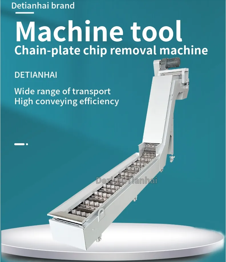 CNC Machining Chip Conveyor Chip Chain Conveyor for Metal Scraps