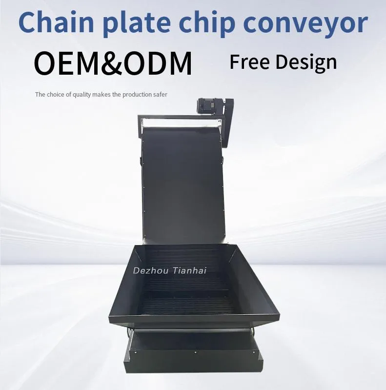 CE Factory Direct Stainless Steel Chain Chip Conveyor Scraper Type Conveyor System