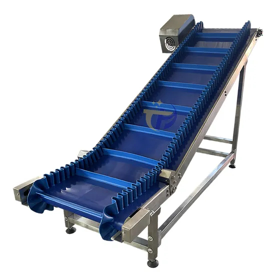 Hot Selling Folding Industrial Inclined Belt Conveyor for Loading & Unloading